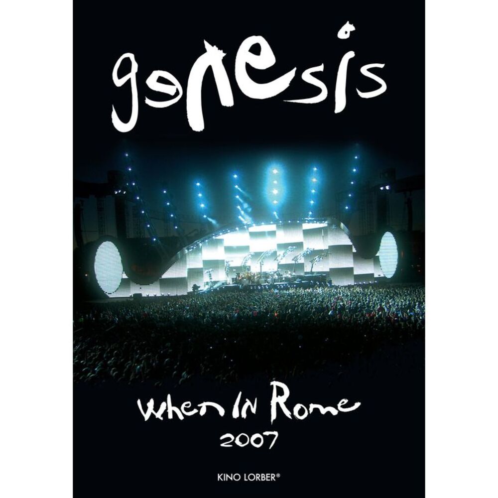 Genesis: When in Rome 2007  DVD